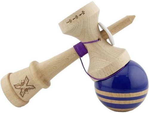 купить Активная игра Essa 164342 Kendama Flippy X Original Rainbow, King Size, violet-maro в Кишинёве 