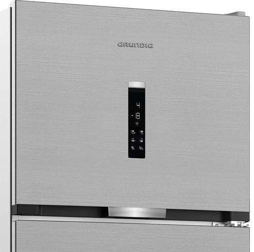 купить Холодильник с верхней морозильной камерой Grundig GDPN67830LXW в Кишинёве 