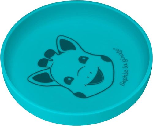 cumpără Seturi pentru hrănire bebelușilor Sophie la Girafe 480002 Farfurie plata din silicon în Chișinău 