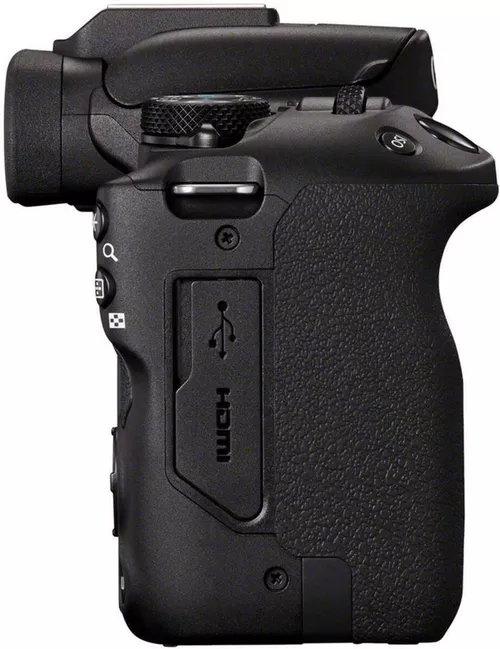 купить Фотоаппарат беззеркальный Canon EOS R50 + RF-S 18-45 f/4.5-6.3 IS STM Black (5811C033) в Кишинёве 