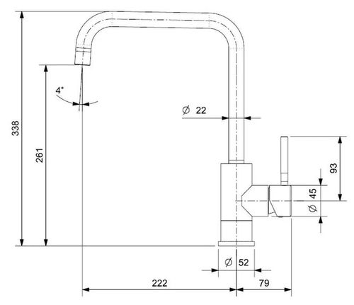 купить Смеситель кухонный Reginox R30523 Crystal Copper II в Кишинёве 