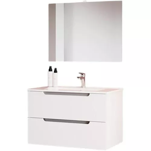 купить Шкаф под умывальник Savinidue Ibiza 80C/F00+oglinda 210/EL+LAMP 906024 в Кишинёве 