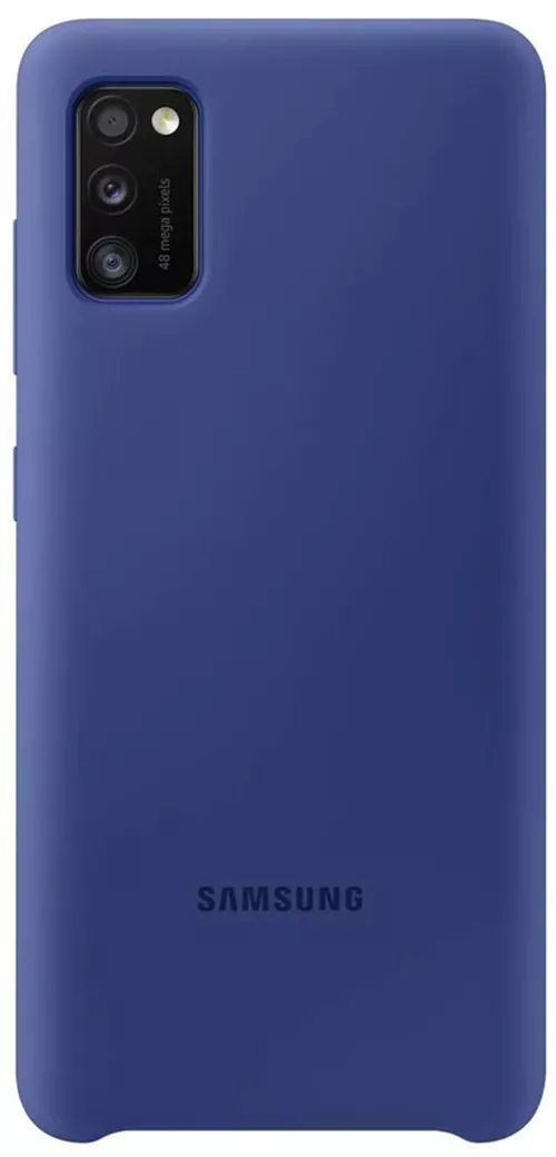 cumpără Husă pentru smartphone Samsung EF-PA415 Silicone Cover Blue în Chișinău 