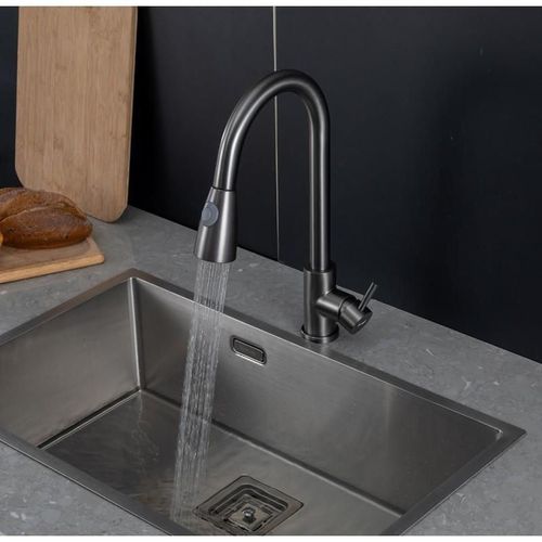 купить Смеситель кухонный Frap F 60991 (chiuveta plus extensibil) Alama CROM в Кишинёве 