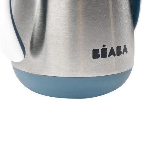 Поильник-термос c трубочкой Beaba Bleu (8+ мес) 250 мл 