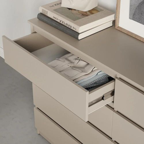 купить Комод MebelStar NEO 8S 160x43x98 Cashmere (MBS-1105) в Кишинёве 