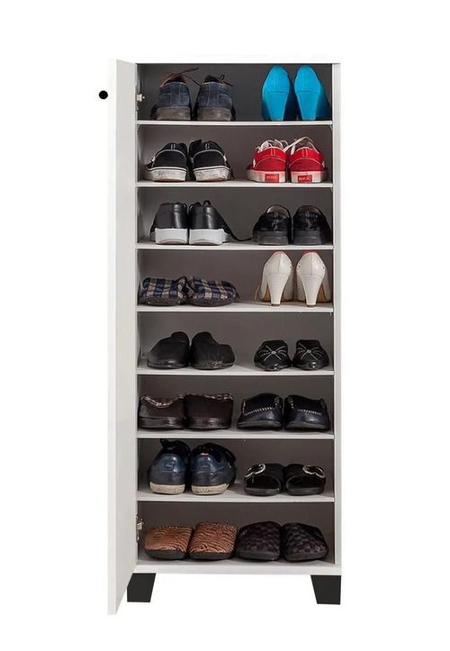 cumpără Raft pentru încălțăminte Trendy Pisicile Filinta, Albe 50x127x38cm în Chișinău 