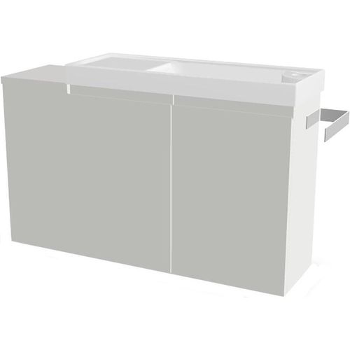 cumpără Dulap pentru lavoar Orka FERLA 80 Cashmere matt în Chișinău 