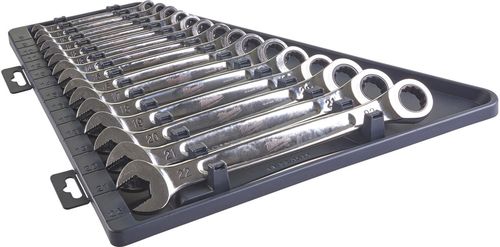 cumpără Cheie fixă Milwaukee 4932464994 Set 15 chei combinate cu clichet MAX BITE, sistem metric (1 buc x 8-22 mm) în Chișinău 