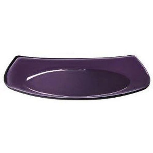 cumpără Veselă Bormioli Rocco 24954 Тарелка сервировочная 27x27cm Cashmere фиол стекло în Chișinău 