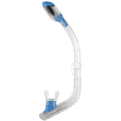 купить Аксессуар для плавания Cressi-Sub Tub inot MINIDRY SNORKEL sil.clear/tube blue (ES258820) в Кишинёве 