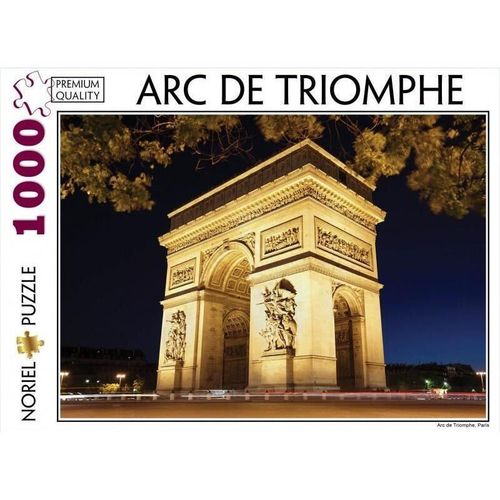 купить Головоломка Noriel NOR4001 Puzzle 1000 piese Colectia Cladiri Celebre Arc de Triomphe в Кишинёве 