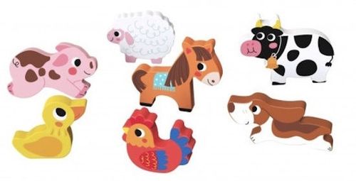 купить Головоломка Tooky Toy 72905 деревянный пазл TH636 в Кишинёве 