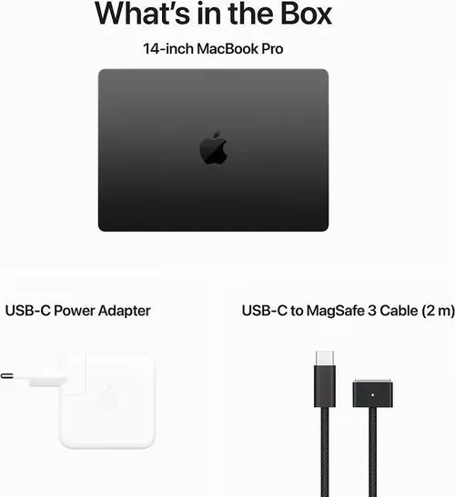 cumpără Laptop Apple MacBook Pro 14.0" M3 Pro CPU 12C/18C GPU 18/1TB Space Black MRX43 în Chișinău 