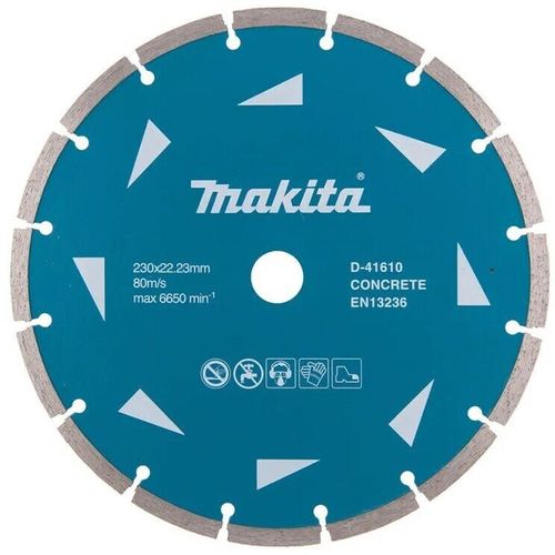 купить Диск отрезной Makita D-41610 Disc diamantat segmentat 230x22.23mm в Кишинёве 