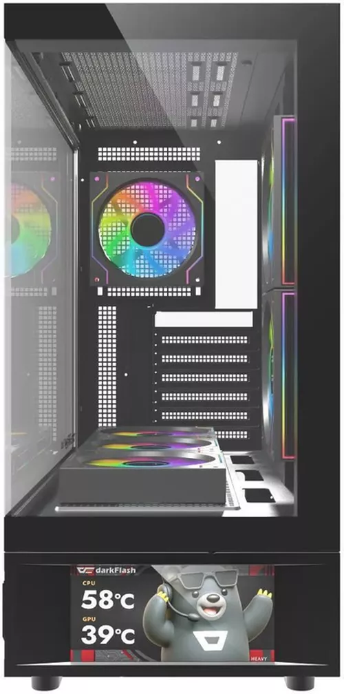 купить Корпус для ПК darkFlash DS950V, Black в Кишинёве 