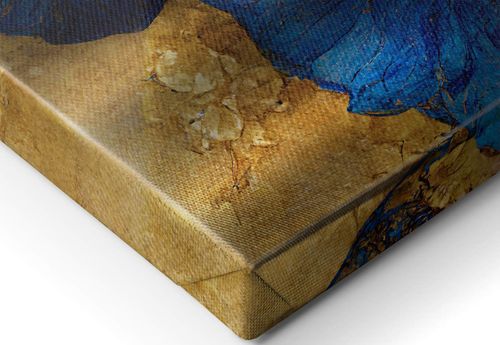 купить Картина Pereflex CA-13998 Canvas Silver 60x60cm Blue Poppies (084872) в Кишинёве 