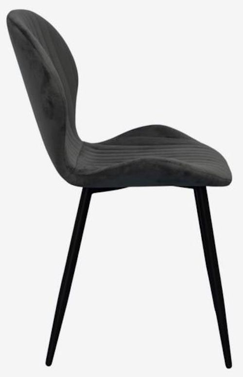 купить Комплект стол и стулья Evelin di Costacurta стол DT 404-3B + 3 стула YTC-064B Dark grey в Кишинёве 