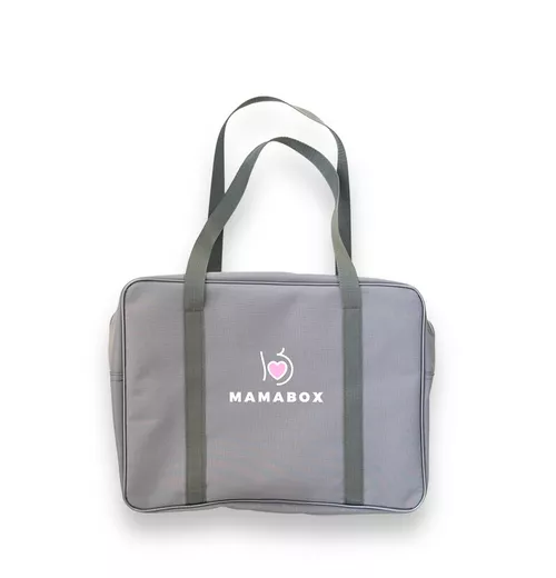 Сумка в роддом Mamabox Light Grey 41x31x20 см 