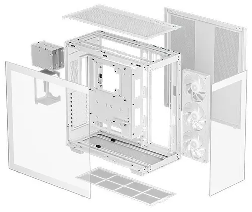 cumpără Carcasă PC Deepcool CH780 WHITE ATX Case, without PSU în Chișinău 