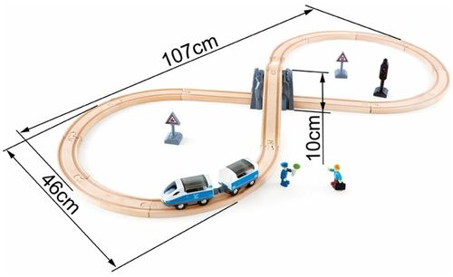 купить Конструктор Hape E3729 Set de joaca Tren в Кишинёве 