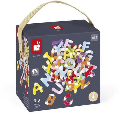 cumpără Joc de logică Janod J09612 Set educativ Litere, 52 piese în Chișinău 