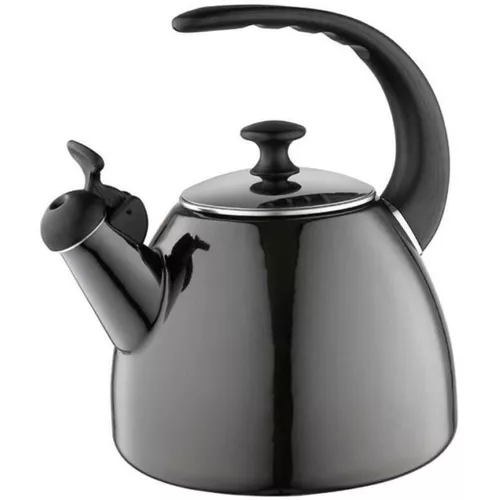 купить Чайник Emalia Pleszew 0C0025 Metalico, emailat, 2.2L, negru в Кишинёве 