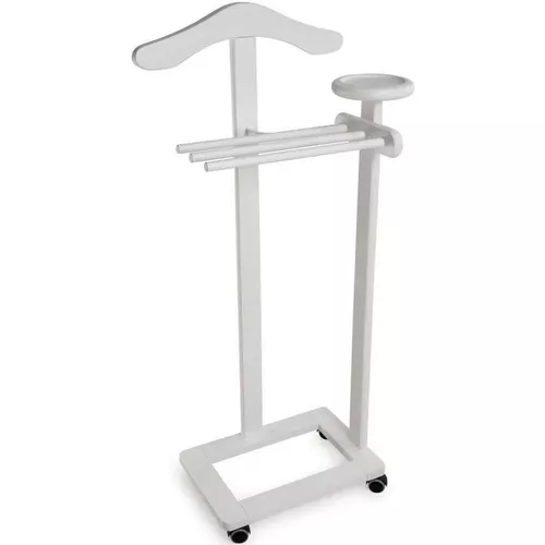 купить Вешалка для одежды Arredamenti Italia Antimo, складная, белый лак в Кишинёве 