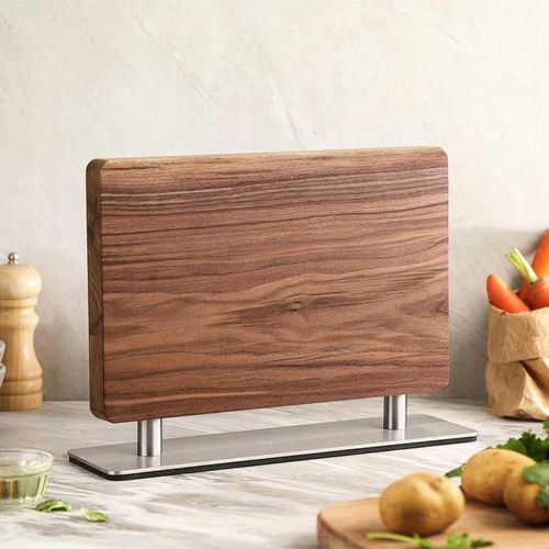 купить Аксессуар для кухни Takumi Suport magnetic pt cutite Magnetic Knife Double Block Walnut Wood в Кишинёве 