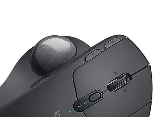 купить Logitech MX Ergo Graphite Wireless Trackball, Rechargeable Li-Po (500 mAh) battery, USB, 910-005179 в Кишинёве 