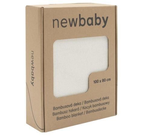 cumpără Lenjerie de pat pentru copii New Baby 54081 Плед вязанный Bamboo 100x80 см cream în Chișinău 