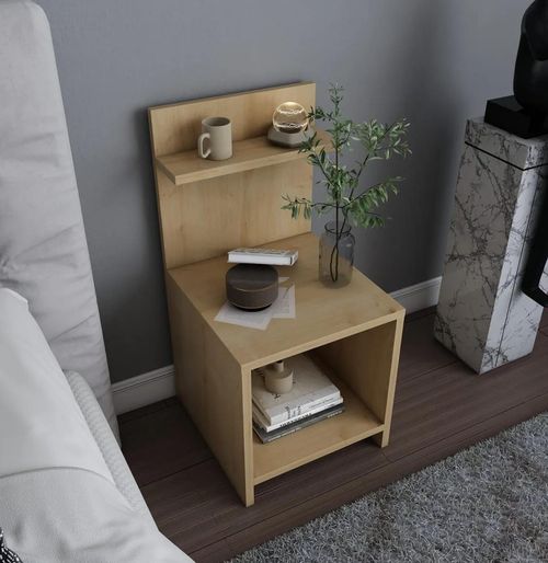 купить Тумбочка Trendy Ullman, Stejar, 36x72x37cm в Кишинёве 