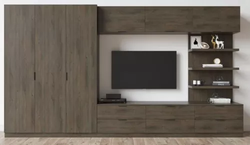 cumpără Set mobilă living Indart Living Town 01 (360x50x200) în Chișinău 