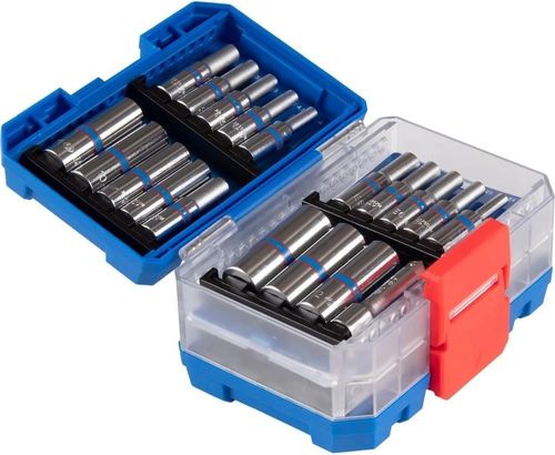 купить Набор головок, бит, насадок King Tony 2549MR-EB набор 1/4" торцевых головок 6 гран.Е-тип, насадок бит и принадлежностей, 48 пр. в Кишинёве 