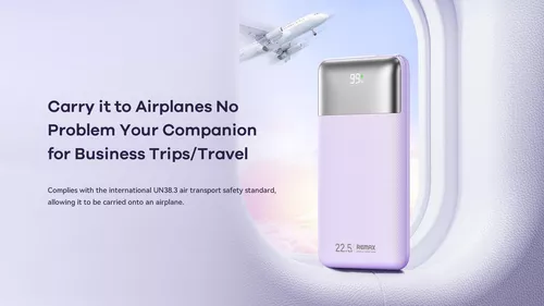 купить Аккумулятор внешний USB (Powerbank) Remax RPP-5 10KmAh PD+QC 20W+22,5W Far Peak Blue в Кишинёве 