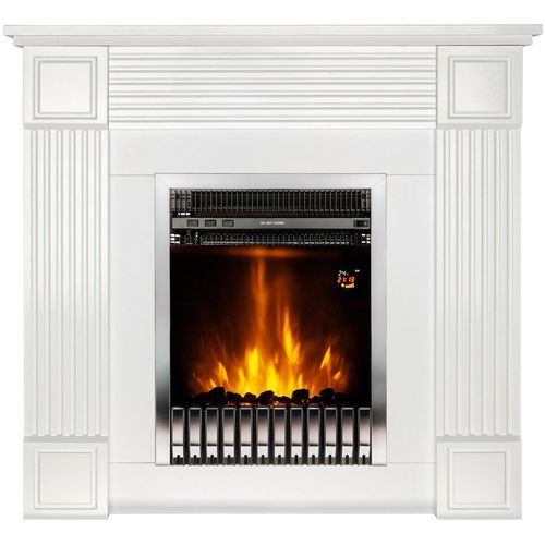 купить Камин электрический ArtFlame Nexor & Gala Silver, 950x1000x270mm, Alb в Кишинёве 
