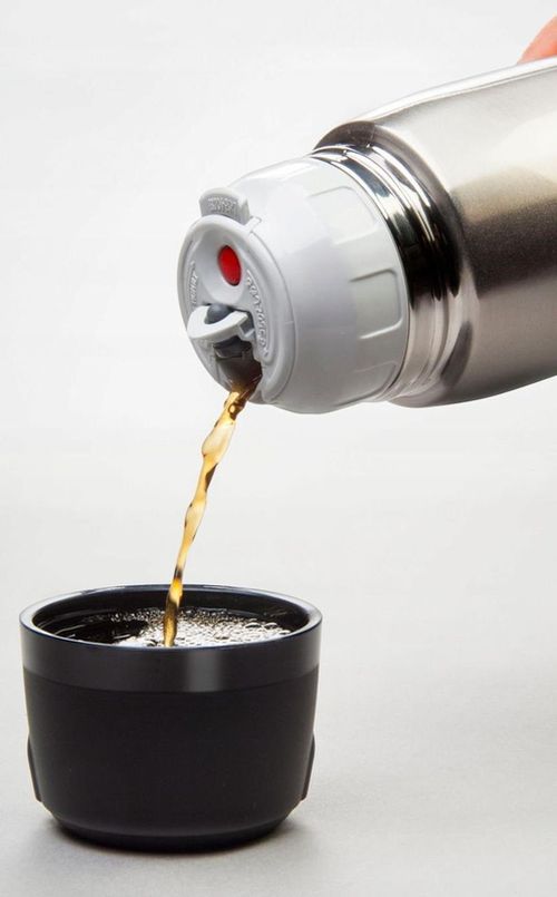 купить Термос для напитков Zojirushi SJ-JS10XA 1.03L silver в Кишинёве 