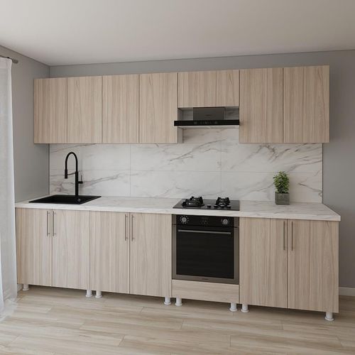 купить Мебель для кухни Smartex (30126) K3 300сm Stejar Deschis в Кишинёве 