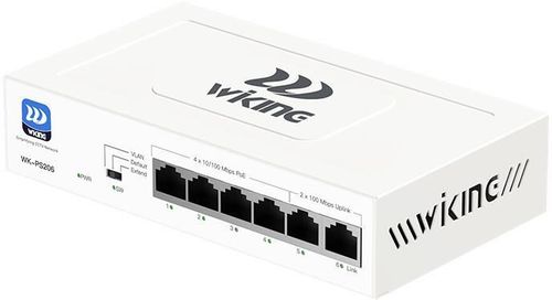 cumpără Switch/Comutator Wi-tek WK-PS206 (4PoE + 2Uplink) în Chișinău 