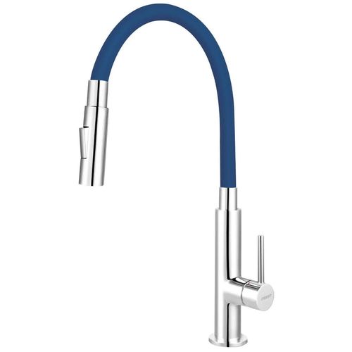 купить Смеситель кухонный Ferro ZUMBA Slim BZA43L (chiuveta plus) albastru в Кишинёве 