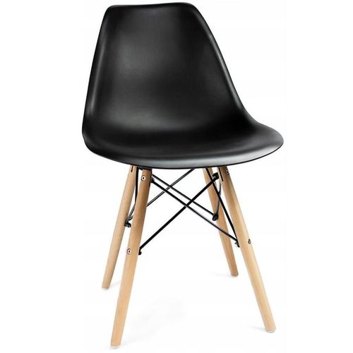 купить Стул Jumi SD-972575 81x46x52cm, Negru в Кишинёве 