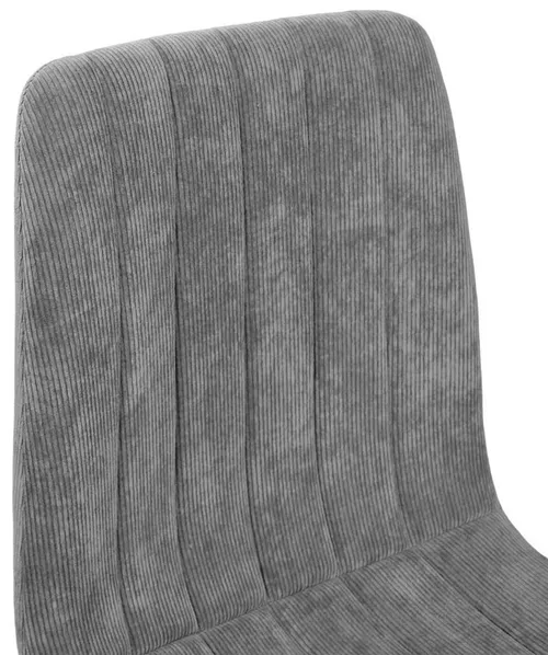 cumpără Scaun Deco DC-90 BGF166-4 Dark Grey Velvet+Black Legs în Chișinău 