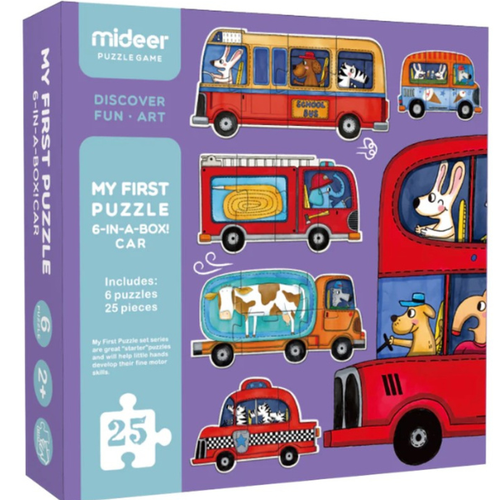Primul puzzle Mideer „Transport” 