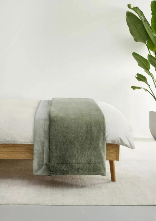 cumpără Textile de casă s.Oliver 1280/700 Double Soft Decke Green în Chișinău 