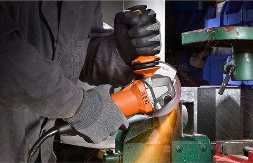 купить Болгарка (УШМ) AEG WS12-125S 125mm 1200W, pornire lenta, buton blocare 4935451306 в Кишинёве 