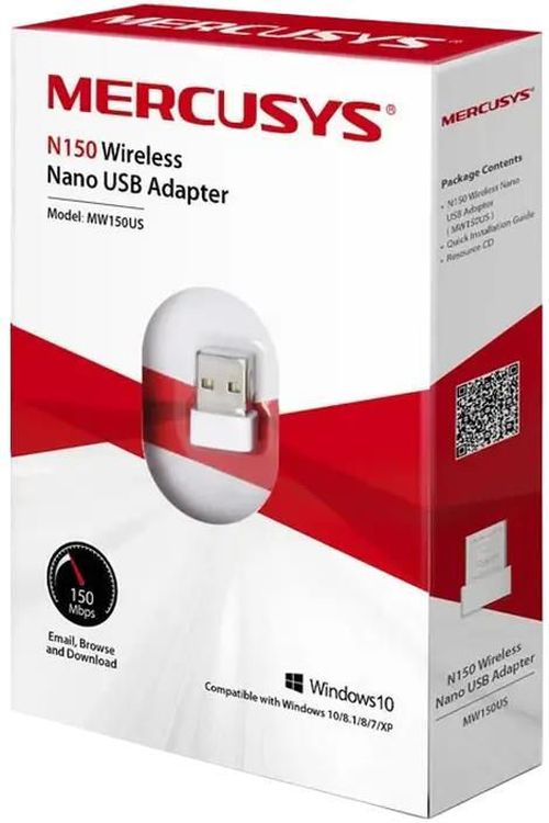 купить Wi-Fi адаптер Mercusys MW150US в Кишинёве 