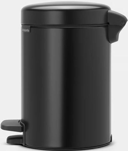 купить Урна для мусора Brabantia 11 33 21 NewIcon 3L, Matt Black в Кишинёве 