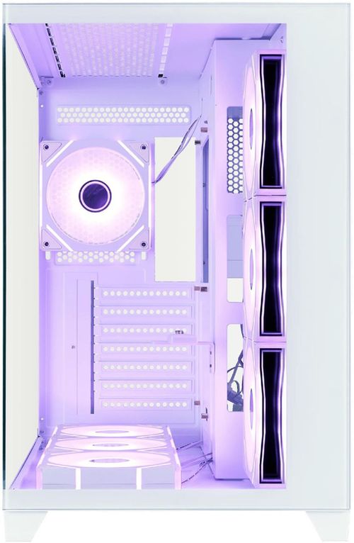 купить Корпус для ПК 1stplayer MV8-TP WHITE, ATX w/o PSU (MV8-TP-WH-3F7R-W-1F7-W) в Кишинёве 