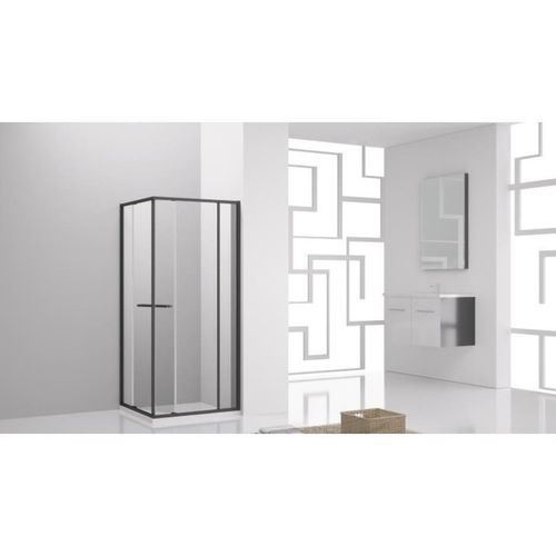 cumpără Cabină de duș miscellaneous GRSF 90x120x200 MATTE BLACK 8mm în Chișinău 