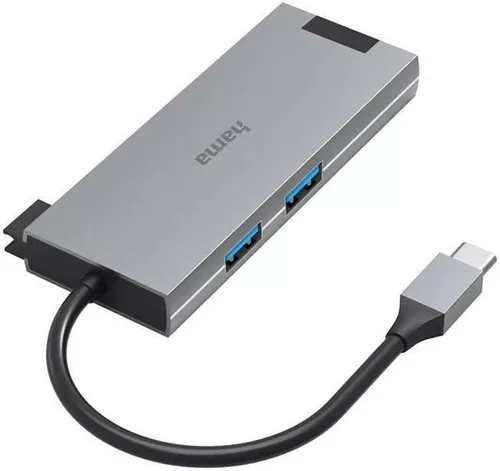 cumpără Adaptor IT Hama 200109 Usb-C Hub, Multiport, 5 Ports, 2 X Usb-A, Usb-C, Hdmi™, Lan/Ethernet în Chișinău 